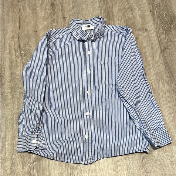 4/$30 Blue Striped Kids Shirt - Picture 1 of 1